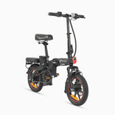 DYU A5 bicicleta elétrica totalmente dobrável de 14 polegadas